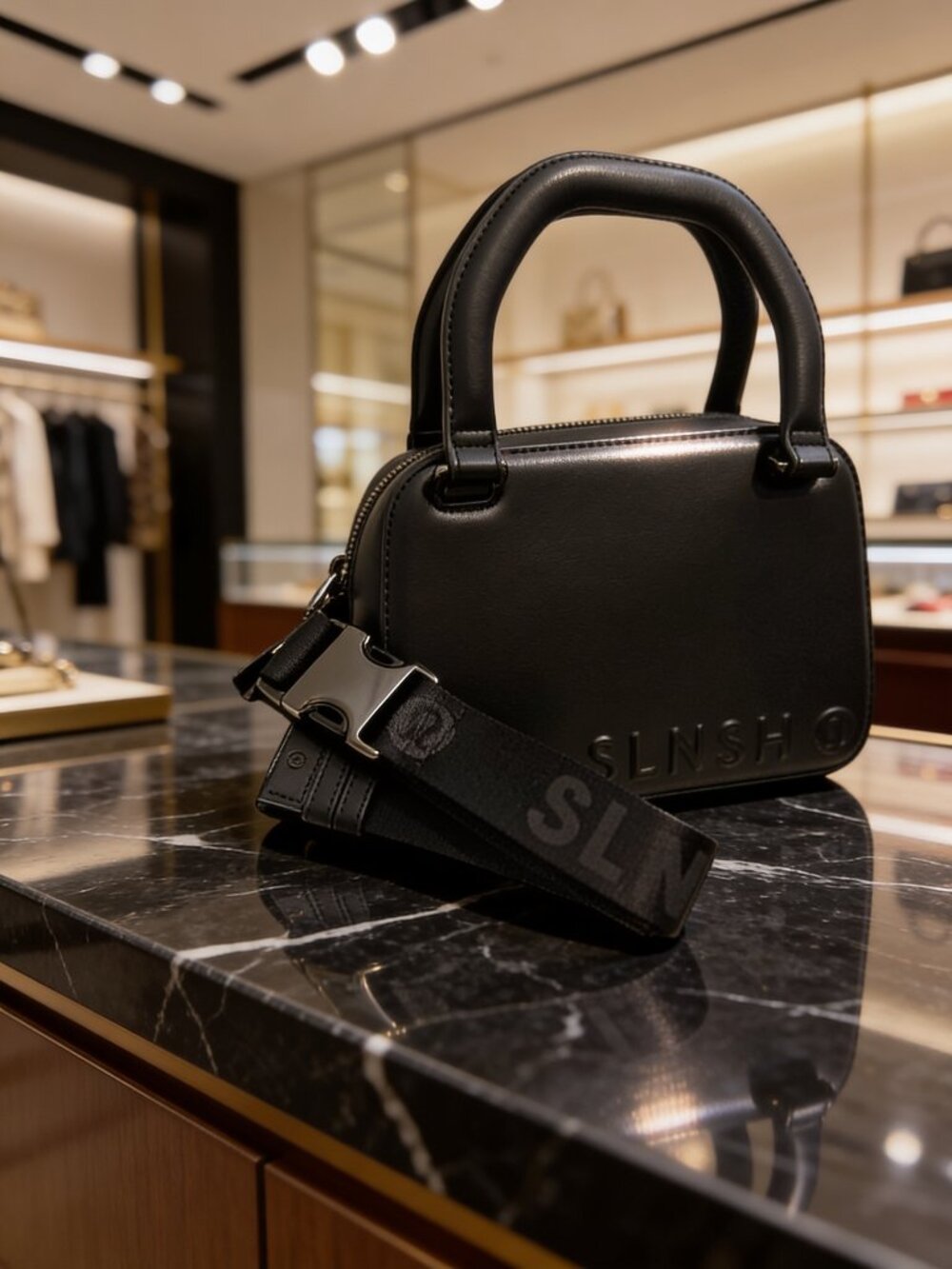 Top-Handle Large Belt Bag SLNSH Collection